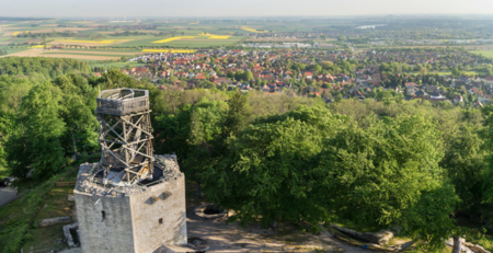 Burg Lichtenberg Loewen Haerterei Salzgitter