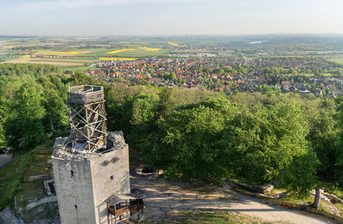Burg Lichtenberg Loewen Haerterei Salzgitter